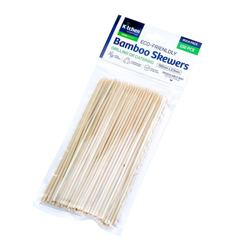 Bamboo Skewers 15cm (150 Pack) — photo 3 of 3