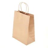 Craft Paper Bags Brown 27cm X 22cm X 11cm 2pk – image 1