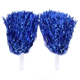 Pom Poms 2pk Pink, Blue, Gold, Green, Silver & Red – image 1