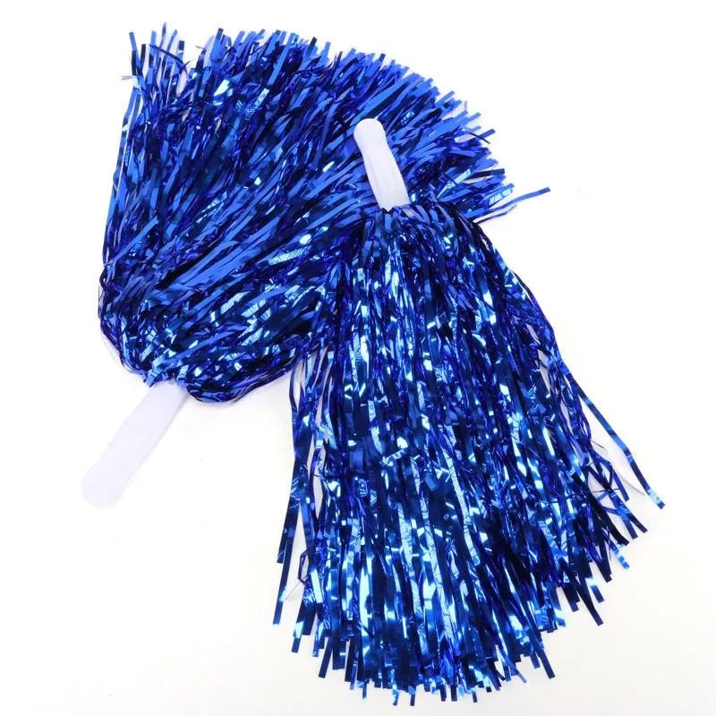 Pom Poms 2pk Pink, Blue, Gold, Green, Silver & Red – image 2
