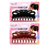 Hair Claw Clip 10.5cm - Assorted: Brown and Black – image 4