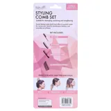 Styling Combs Multi-Pack 6pc Set Assorted Colours – image 2