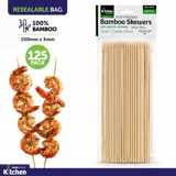 Bamboo Skewers 25cm X 3mm - 125pk (335053) – image 4