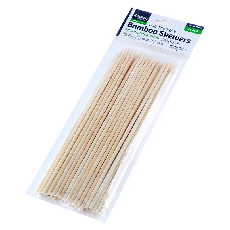 Bamboo Skewers 25cm X 5mm - 45pk – image 3