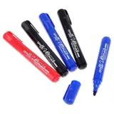 Markers Permanent (Black. Blue & Red) 5pk – image 1