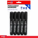 Markers Permanent (Black) 5pk – image 4