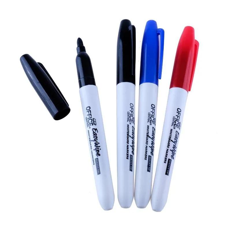 Markers Whiteboard Fine Tip (Black. Blue & Red) 4pk – image 2