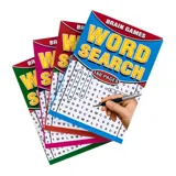 Book Word Search Brain Games 160pg A5 – image 3