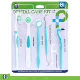 Dental Care Kit 8pc - 2 Assorted Colour Packs – image 4