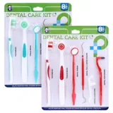 Dental Care Kit 8pc - 2 Assorted Colour Packs – image 2