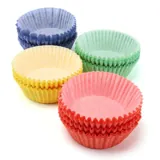 Cupcake & Muffin Cases 200pk - Red, Yellow, Blue, Green – image 2