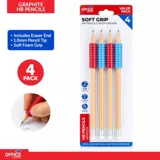 Pencils Soft Grip HB 4pk – image 4