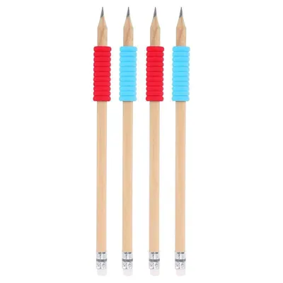Pencils Soft Grip HB 4pk