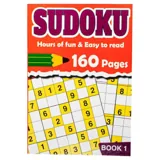 Book 160pg A5 Sudoku Book (252039) – image 1