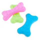 Dog Toy Chew Bone with Embossed Bone 7cm – image 2