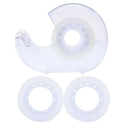 Tape Dispenser with 2 Extra Rolls (20m X 18mm)