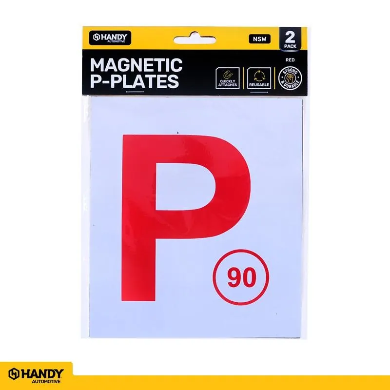 Plate P Nsw Red Magnetic 2pk – image 4
