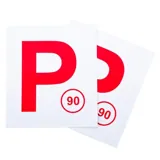 Plate P Nsw Red Magnetic 2pk – image 1