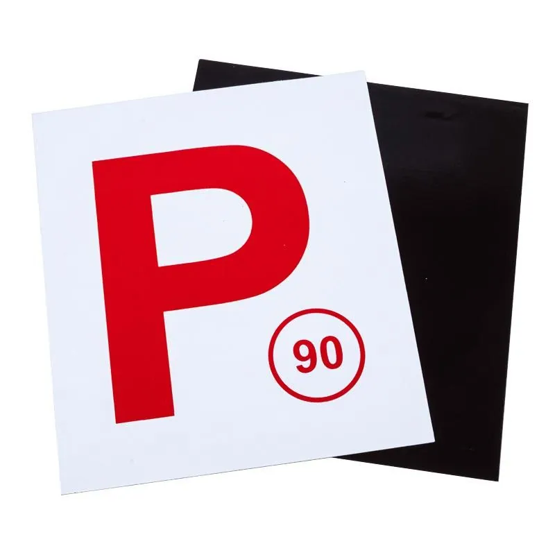 Plate P Nsw Red Magnetic 2pk – image 2