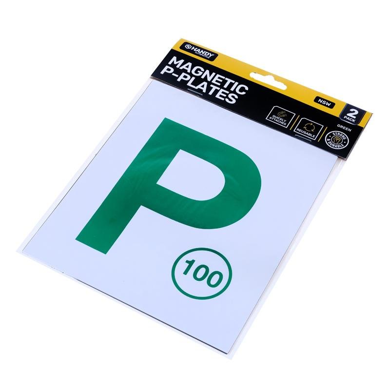 Magnetic P Plates, NSW Green P2 (2 Pack) — photo 3 of 4