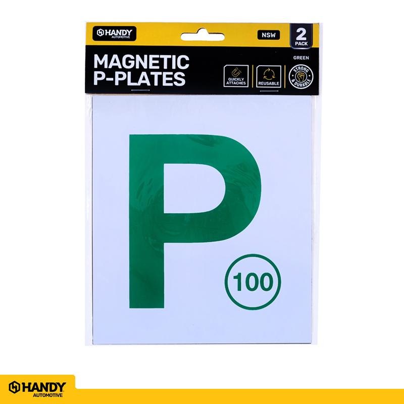 Magnetic P Plates, NSW Green P2 (2 Pack) — photo 4 of 4