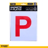 Plate P Qld/tas/nt/act/sa Red Magnetic 2pk – image 4