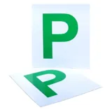 Plate P Qld/tas/act Green Magnetic 2pk – image 1