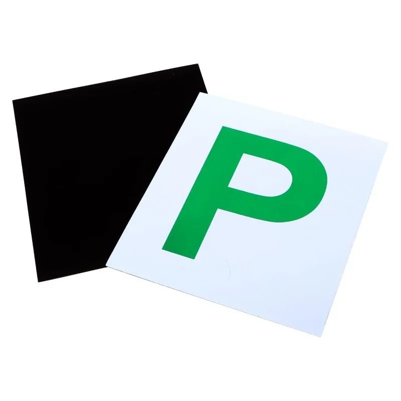 Plate P Qld/tas/act Green Magnetic 2pk – image 2