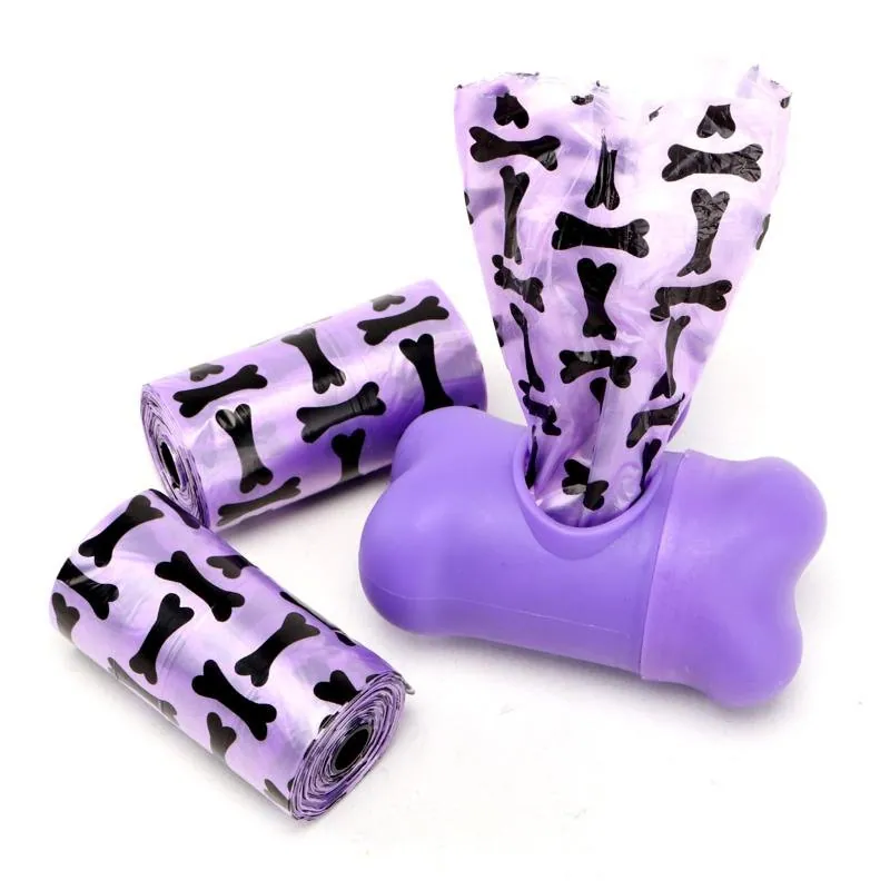 Dog Clean Up Bags with Holder 3 X 20pk Bag Size 30cm X 14cm – image 2