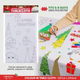 Table Cloth Flannel Backed Activity Christmas 137cm X 244cm – image 4