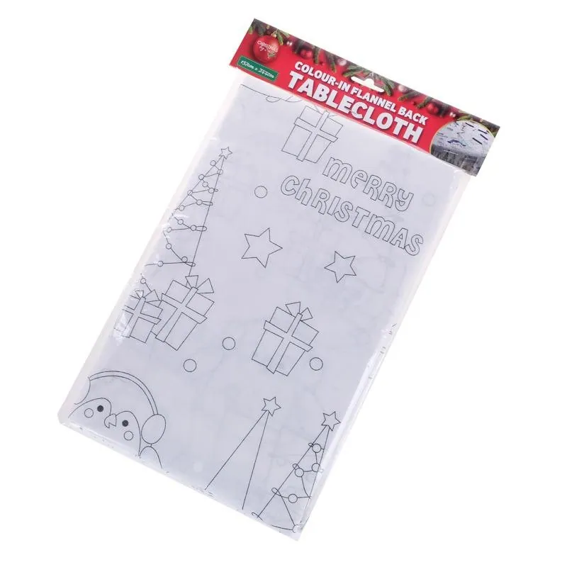 Table Cloth Flannel Backed Activity Christmas 137cm X 244cm – image 3