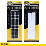 Adhesive Tape Square Hook & Loop Medium 20mm X 20mm 32pk – image 4