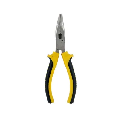 Plier Premium Bent Nose Comfort Grip Handle Black & Yellow 150mm