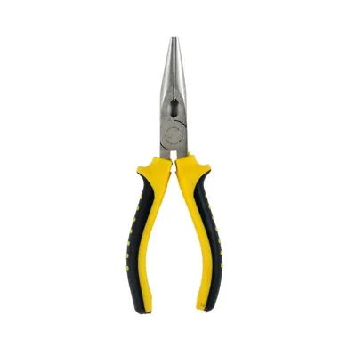 Plier Premium Long Nose Comfort Grip Handle Black & Yellow 150mm