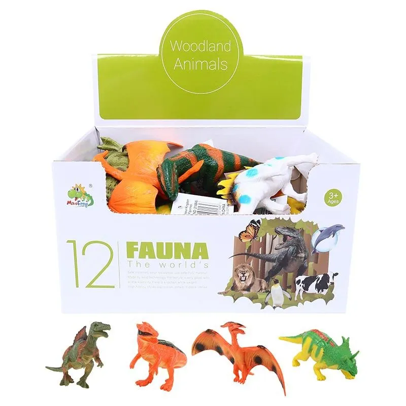 Animal Kingdon Figurine Dinosaur Series 12 Assorted Designs – image 4