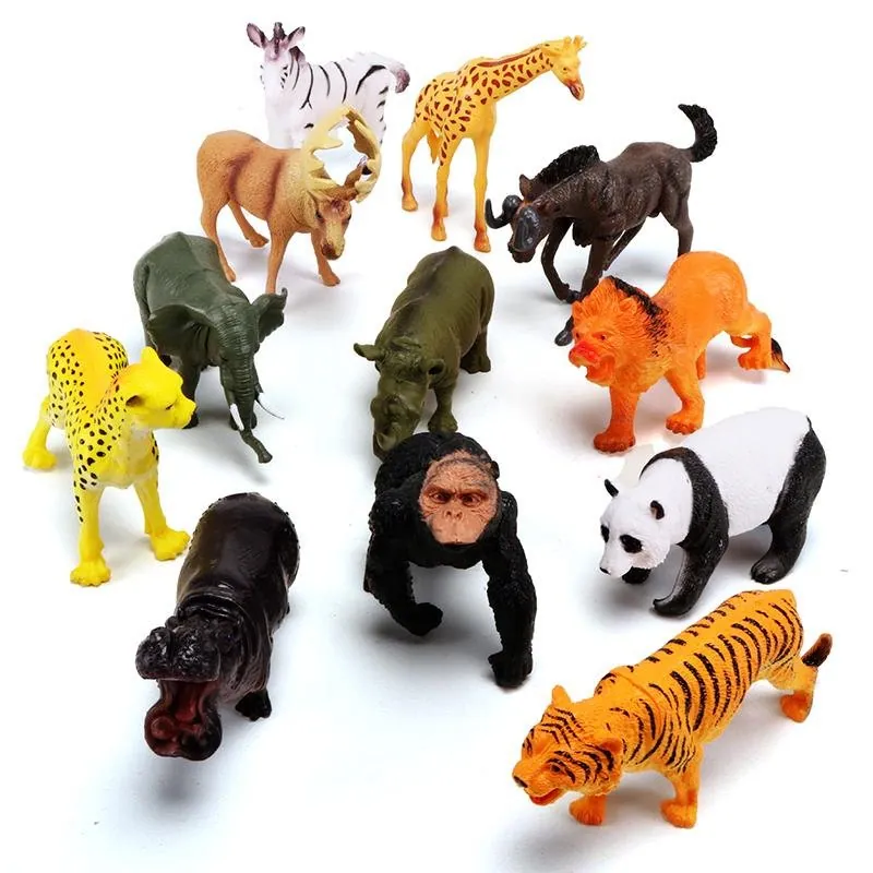 Animal Kingdon Figurine Wild Animal Series 12 Assorted Designs – image 2