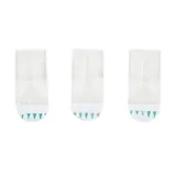 Removable Hooks Rectangle Clear Plastic 50mm X 30mm 3pk (Holding Weight 2kg) – image 1