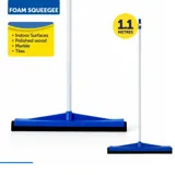 Squeegee with Foam Blade & Long Handle - Head Measures 45.5cm - Pole Measures 115cm – image 3