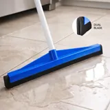 Squeegee with Foam Blade & Long Handle - Head Measures 45.5cm - Pole Measures 115cm – image 2