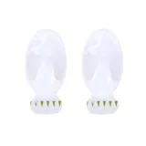 Removable Hooks Oval Plastic 62mm X 38mm 2pk (Holding Weight 3kg) – image 1
