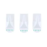 Removable Hooks Rectangle Plastic 50mm X 30mm 3pk (Holding Weight 2kg) – image 1