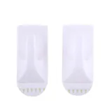 Removable Hooks Rectangle Plastic 75mm X 40mm 2pk (Holding Weight 3kg) – image 1