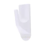 Removable Hooks Rectangle Plastic 75mm X 40mm 2pk (Holding Weight 3kg) – image 2