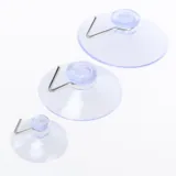 Hooks Suction Cups Clear Assorted Sizes 12pk (Holds 200g To 1kg) – image 2