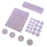 Floor Protection Adhesive Felt Skid Protectors Brown 2mm Thick 27pk (Assorted Sizes 39mm - 152mm) – image 2
