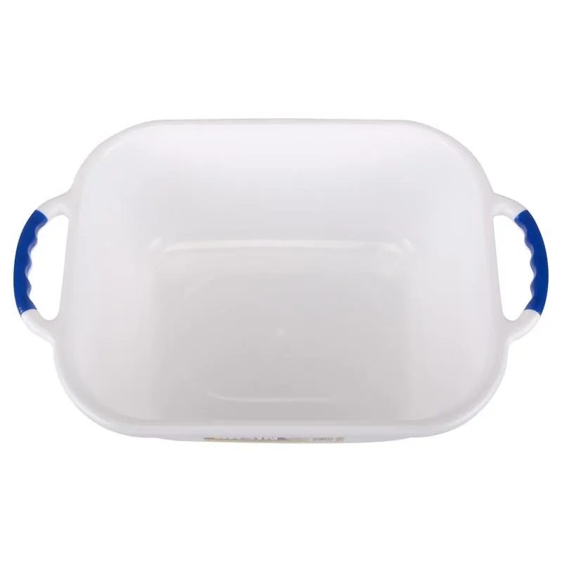 Wash Basin Rectangular with Handles - 12l 47cm X 31.5cm X 16.5cm – image 2