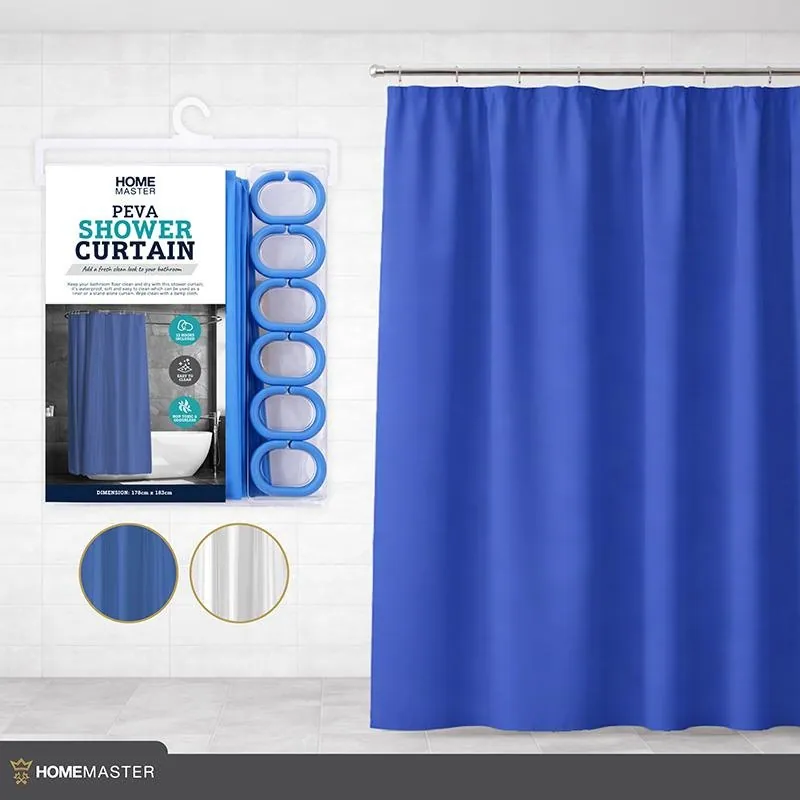 Curtain Shower 12 Hook Peva 178cm X 183cm – image 2