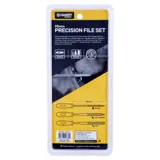 File Set Mini Assorted Files Include Flat-Tapered, Round & Half Round Available in 145mm 3pc – image 3