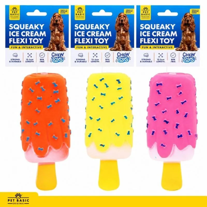Dog Toy Ice Cream 15.5cm – image 4