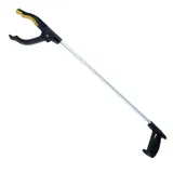 Pick Up Tool with Magnet 760mm Handle with Rotatable Head Yellow – image 1